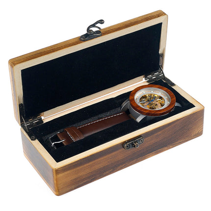 Automatic Mechanical Men's Bamboo Watch - wnkrs