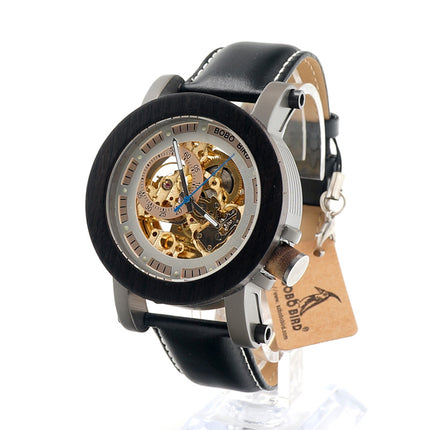 Automatic Mechanical Men's Bamboo Watch - wnkrs