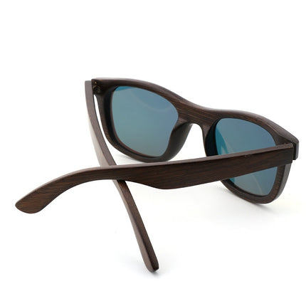 Men's Wooden Frame Polarized Sunglasses - wnkrs