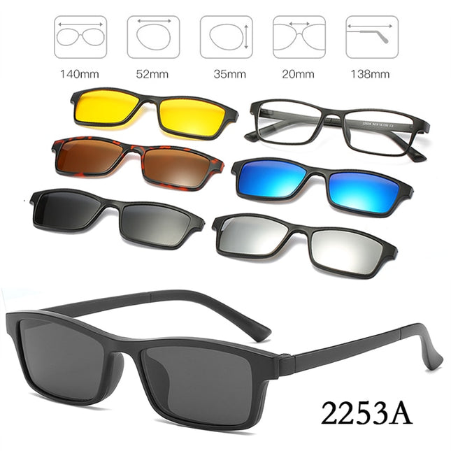 Polarized Optical Magnetic Sunglasses - wnkrs