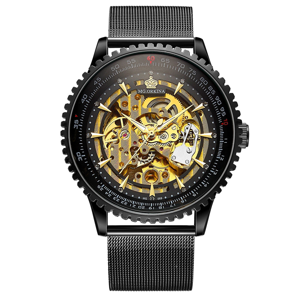 Men's Stainless Steel Mechanical Watches