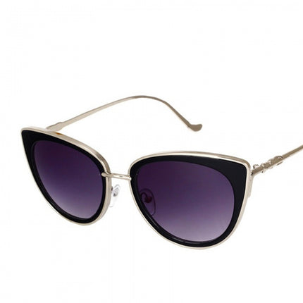 Women's Vintage Cat's Eye Style Sunglasses with Colorful Lenses - wnkrs
