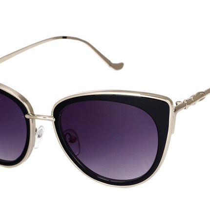 Women's Vintage Cat's Eye Style Sunglasses with Colorful Lenses - wnkrs