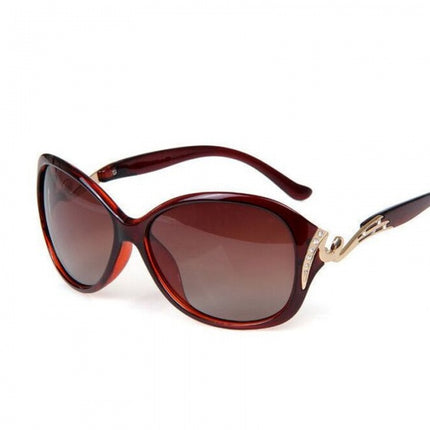 Women's Vintage Style Sunglasses with Wide Colorful Lenses - wnkrs
