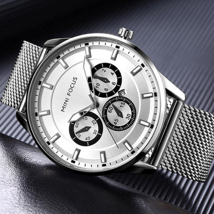 Men's Thin Stainless Steel Band Watches - wnkrs