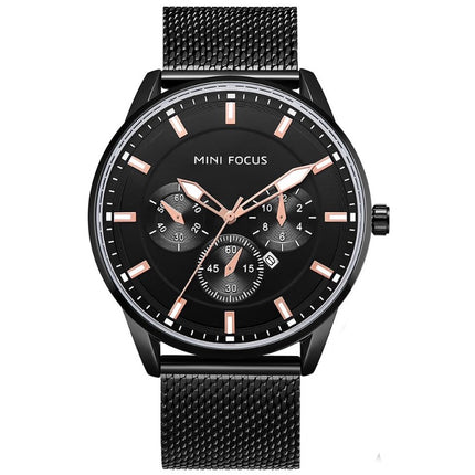 Men's Thin Stainless Steel Band Watches - wnkrs