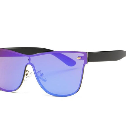 Women's UV-Protective Mirrored Shield Sunglasses - wnkrs
