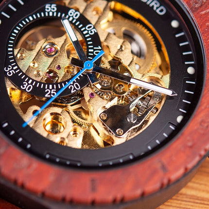 Men's Wooden Automatic Mechanical Watch - wnkrs