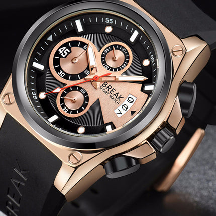 Men's Luxury Rubber Band Sport Wristwatches - wnkrs