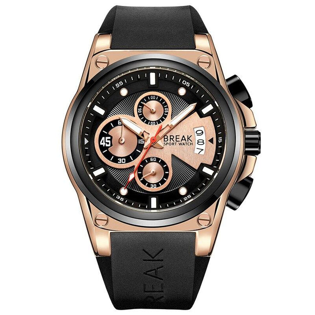 Men's Luxury Rubber Band Sport Wristwatches - wnkrs