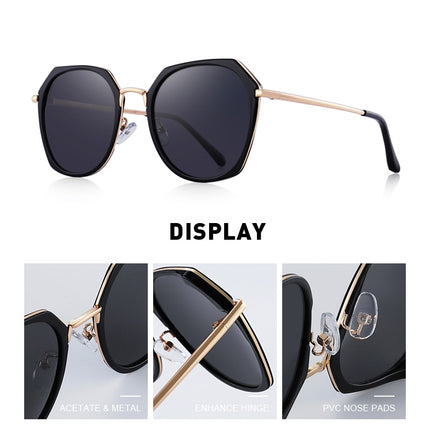 Women's Fashion Square Polarized Sunglasses - wnkrs