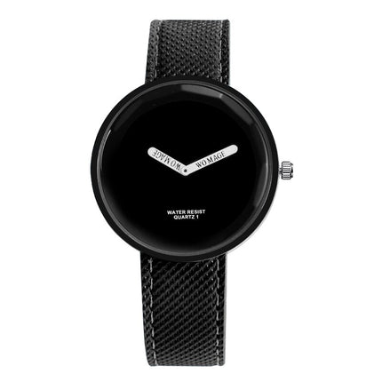 Colorful Watch with Leather Band - wnkrs