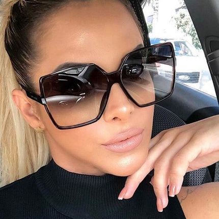 Women's Oversized Gradient Sunglasses - wnkrs