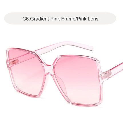 Women's Oversized Gradient Sunglasses - wnkrs