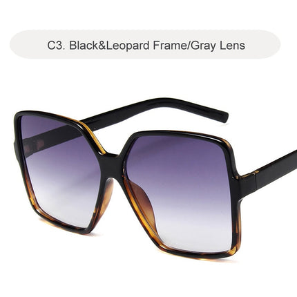 Women's Oversized Gradient Sunglasses - wnkrs