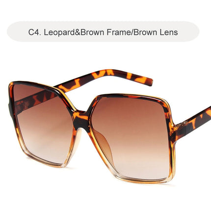 Women's Oversized Gradient Sunglasses - wnkrs
