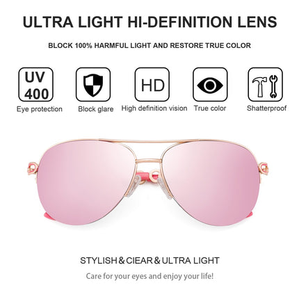 Women's Glam Aviator Sunglasses - wnkrs