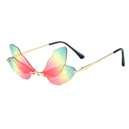 Dragonfly Wing Designed Sunglasses - wnkrs