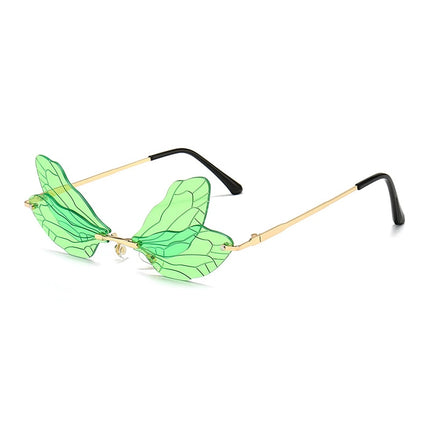 Dragonfly Wing Designed Sunglasses - wnkrs