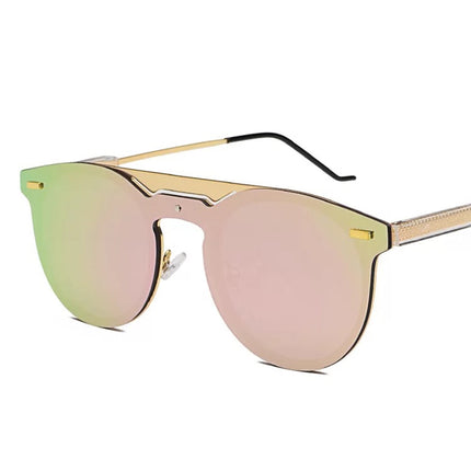 Women's Oval Mirror Sunglasses - wnkrs
