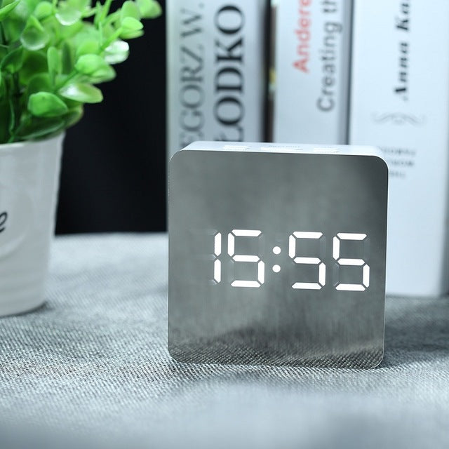 LED Digital Mirror Alarm Clock - wnkrs