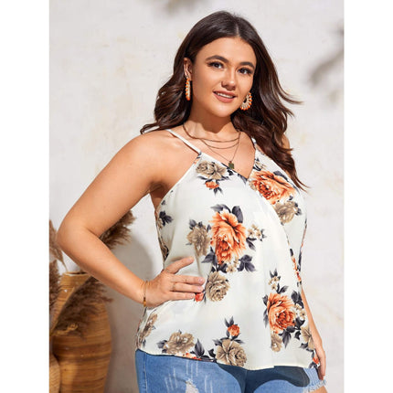 Plus Size Floral Print Cami Top - Wnkrs