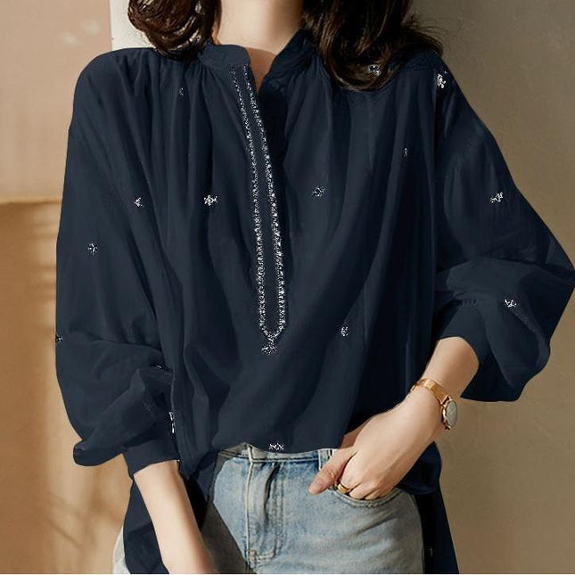 Women's Puff Sleeved Blouse - Wnkrs