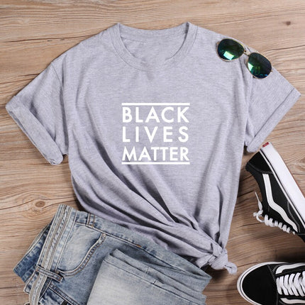 Black Lives Matter Printed T-Shirt for Women - Wnkrs