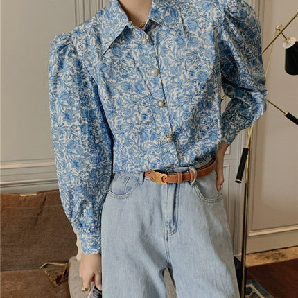 Vintage Puff Sleeve Shirt - Wnkrs