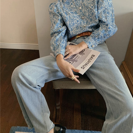 Vintage Puff Sleeve Shirt - Wnkrs