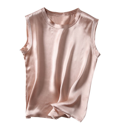 Women's Satin Silk Tanks Top - Wnkrs