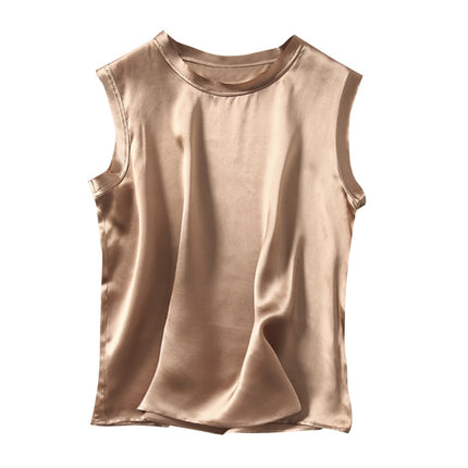 Women's Satin Silk Tanks Top - Wnkrs