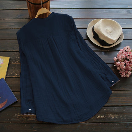 Casual Long Sleeve Loose Shirts - Wnkrs