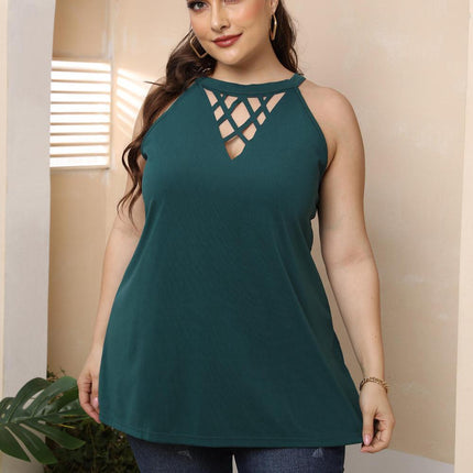 Plus Size Sleeveless Summer Top - Wnkrs