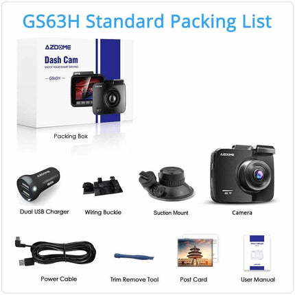 GPS WiFi Dash Camera Full HD - wnkrs