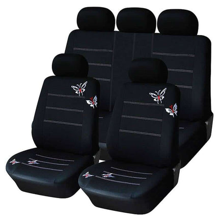 Butterfly Embroidered Seat Cover - wnkrs