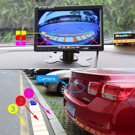 CCD 180 Degree Fisheye Lens Backup Camera for Cars - wnkrs