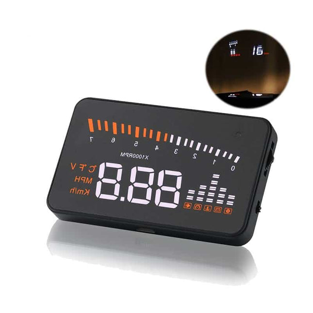 Car HUD Display Warning System - wnkrs