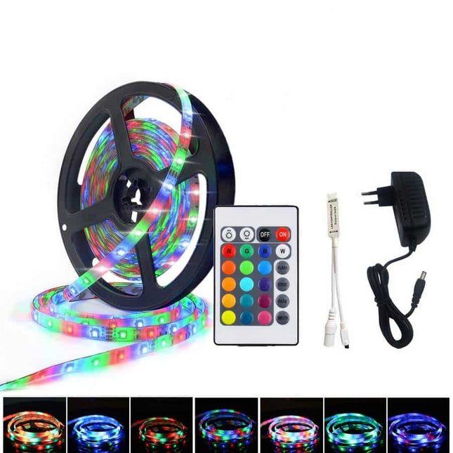 DC 12 V RGB LED Strip with Remote Control - wnkrs