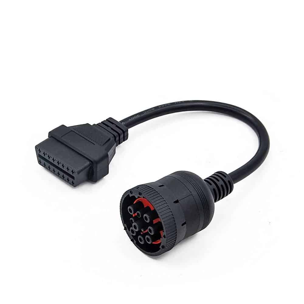 9-Pin to 16-Pin Diagnostic Adapter Cable