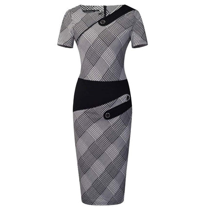 Women's Office Style Pencil Dress - Wnkrs