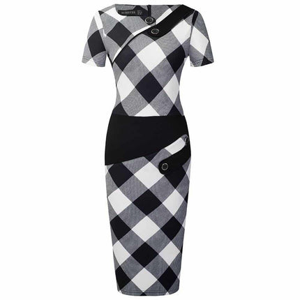 Women's Office Style Pencil Dress - Wnkrs