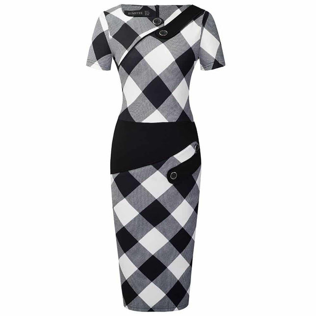 Women's Office Style Pencil Dress - Wnkrs