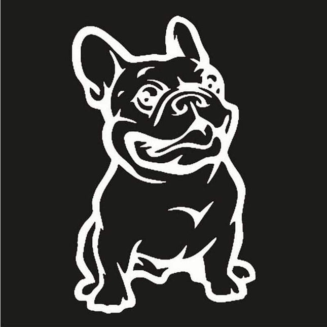 French Bulldog Wall & Car Sticker - wnkrs
