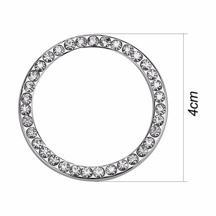Glittering Crystal Car Start Button Ring - wnkrs