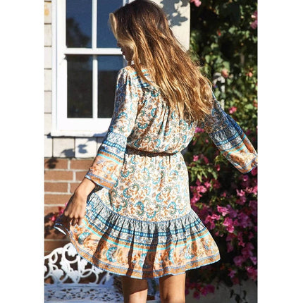 Go Getter Women's Dress in Boho Style - Wnkrs