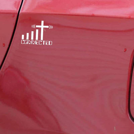 Jesus Connected Car Sticker - wnkrs