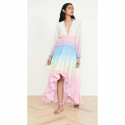 Kaleidoscopic Chiffon Women's Dress - Wnkrs