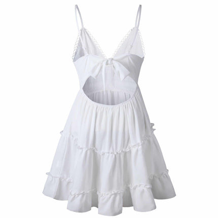 Midsummer Women's Lace Backless Dress - Wnkrs