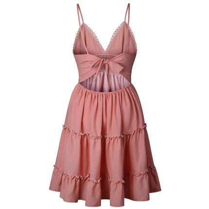 Midsummer Women's Lace Backless Dress - Wnkrs